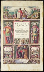 Frontispiece of the Fifth Volume of Jansson